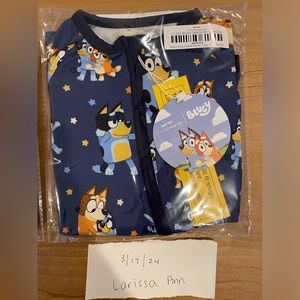 Little Sleepies - Bluey Dance Mode Shorty Zippy